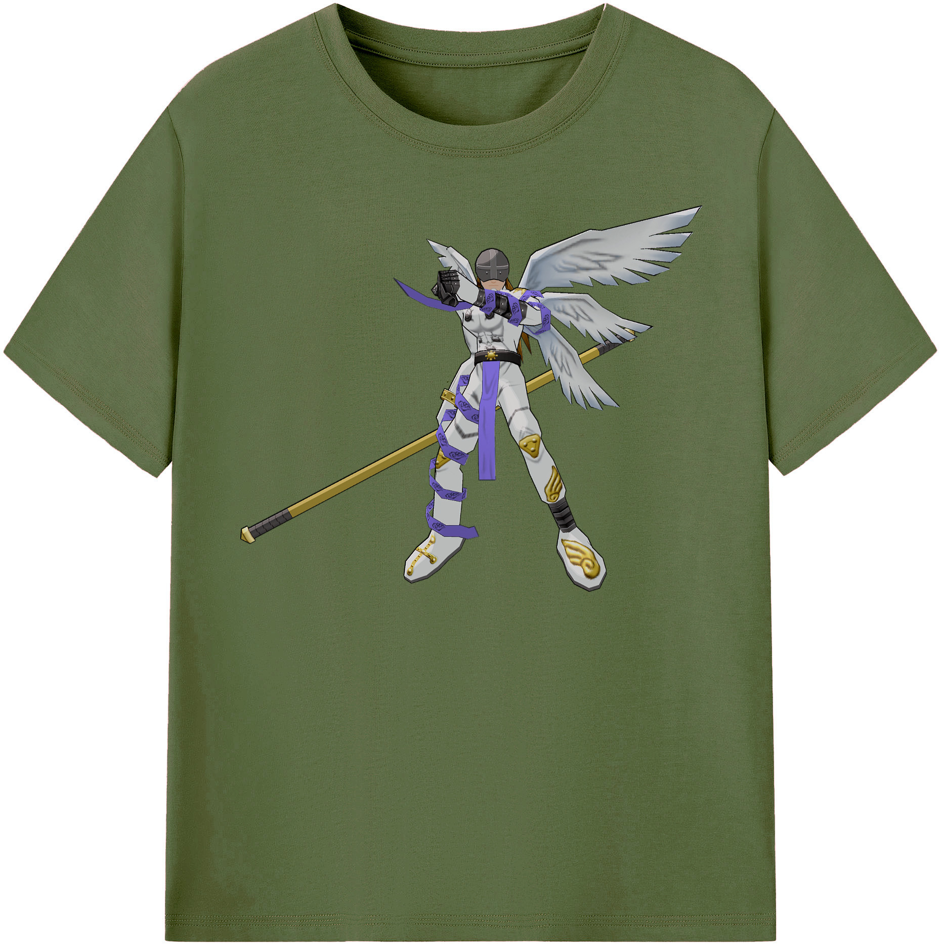 （画像用） Digimon デジタルモンスター/デジモン 綿100％半袖Tシャツ（フロントプリント）
